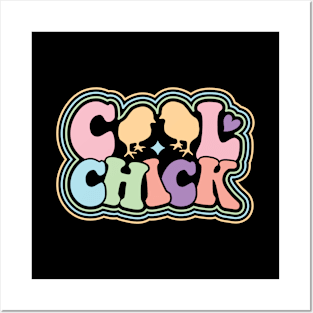 Cool Chick Easter Posters and Art